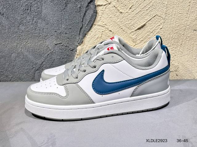 Nike Court Borough Low 2 Gs Air Force Low-top versatile breathable casual sport