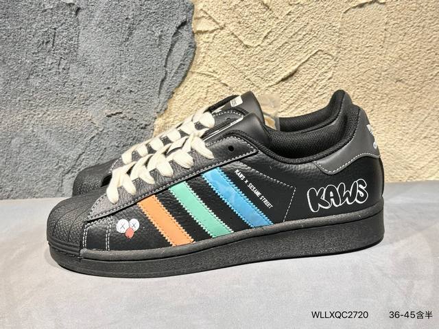 New product launch real shot Adidas Originals Superstar co-branded shell head o
