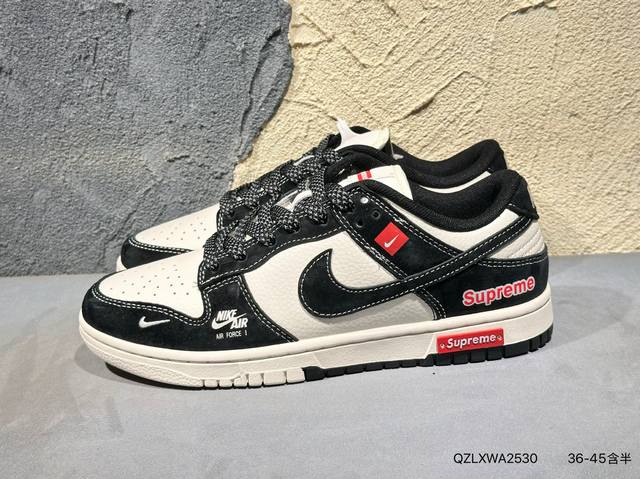 New product launch real shot Nk Dunk Low Retro "Diy high-end customization" low