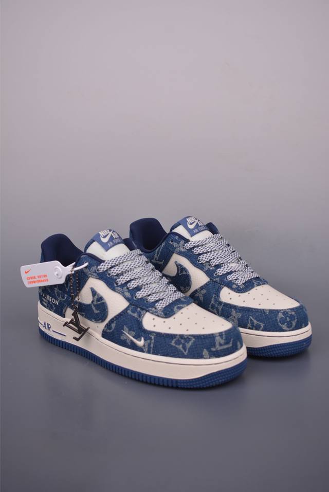 Nike Air Force 1 Low Lv co-branded Original last and original cardboard to creat
