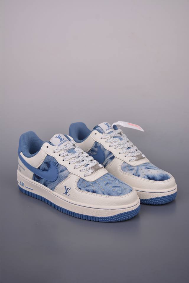 Nike Air Force 1 Low Lv co-branded Original last and original cardboard to creat