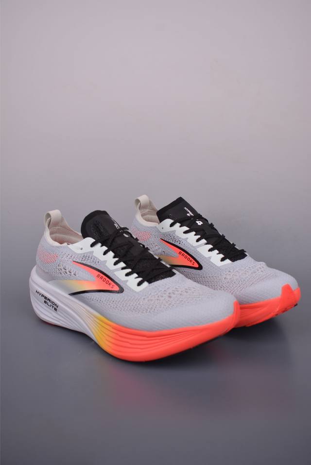 Brooks Hyperion Elite 4 super elastic and lightweight running shoes real shot fi