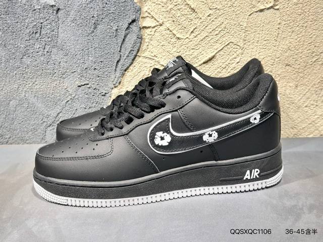 New product launch real shot Nike Air Force 1 Low white gray edge original last