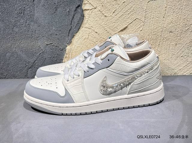 New product launch real shot Air Jordan 1 Low Blue Lemon Aj1 Jordan 1 Aj1 Jordan