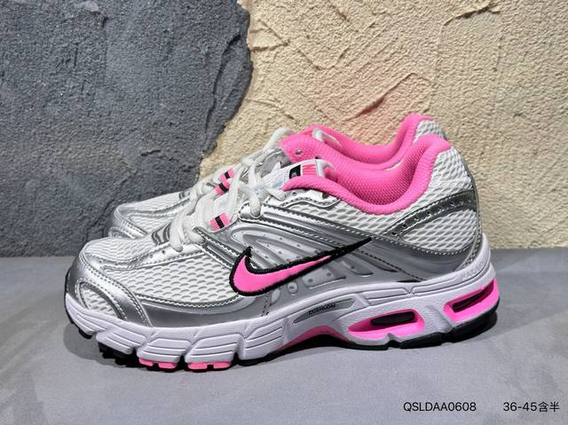 Nike V2K Runtekk gray and white shock-absorbing and non-slip retro low-top runni