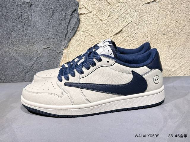 New product launch real shot Air Jordan 1 Low Blue Lemon Aj1 Jordan 1 Aj1 Jorda