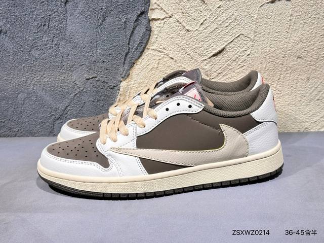 New product launch real shot Travis Scott X Air Jordan Aj1 Low Og Sp Ts joint i