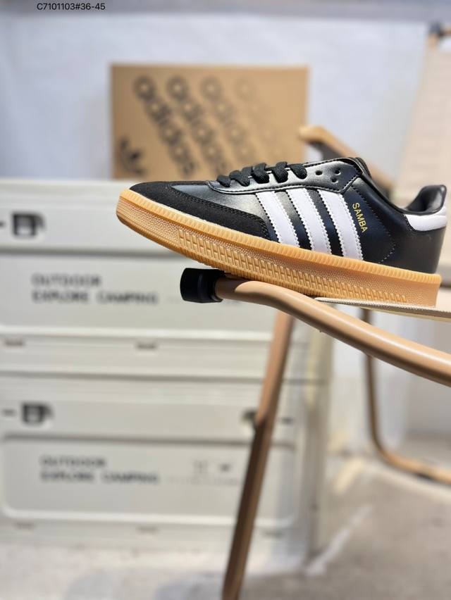 Adidas Samba Xlg low-top thick-soled sports shoes with environmentally friendly