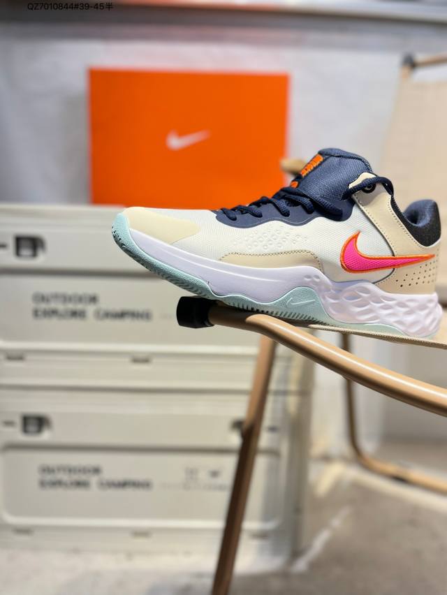 Nike Nike authentic men's Fly.By Mid 2 wear-resistant sports basketball shoes It