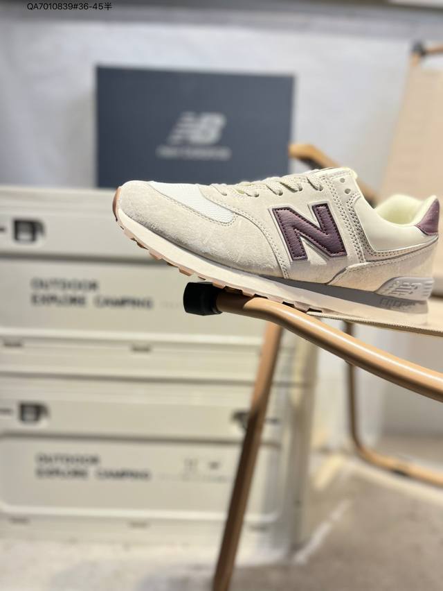 Nb New Balance Ml574 classic retro casual sports jogging shoes #Original file de