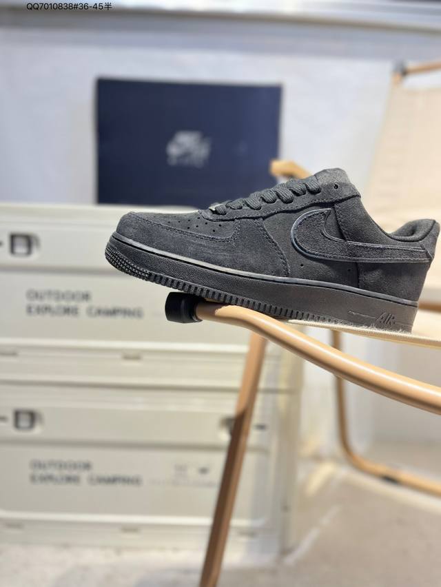 Nike Air Force 1 '07 Air Force One mesh mid-top versatile casual sports shoes.