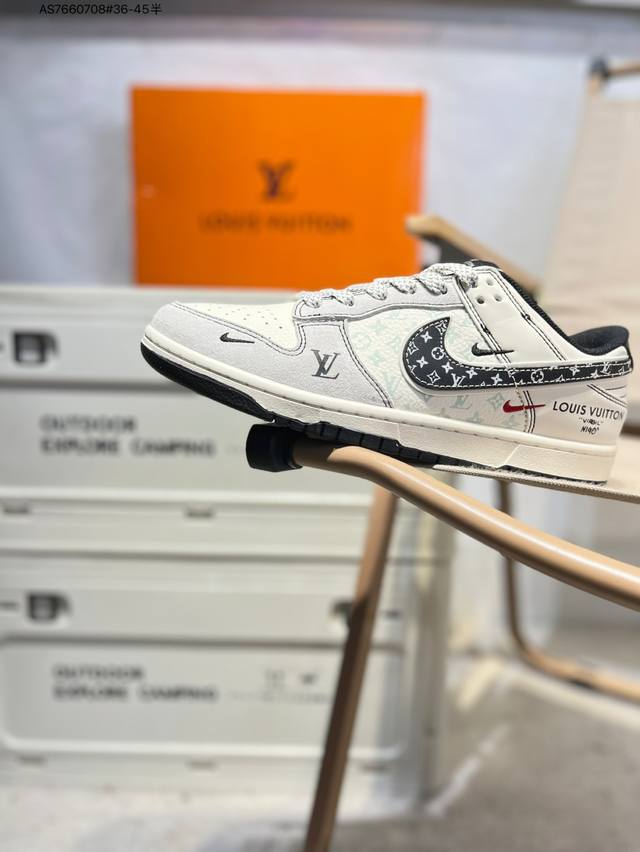 Lv X Nike Sb Dunk Low Made in a big factory Highly recommend the new color schem