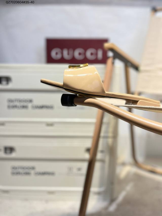 Gucci Chanel flat sandals G34087 Qz7020604#35-40 DDD