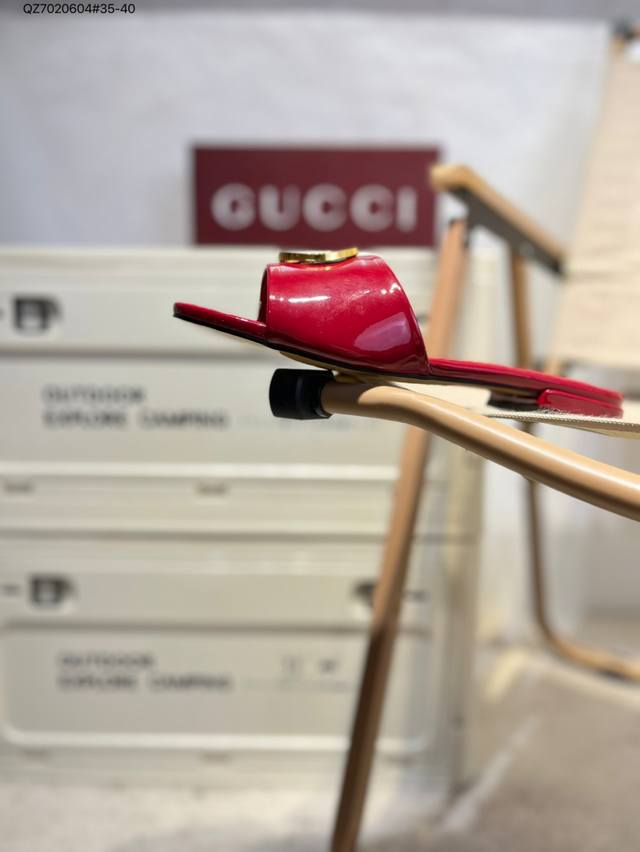 Gucci Chanel flat sandals G34087 Qz7020604#35-40 DDD