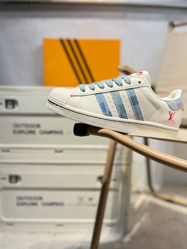 Lv X Adidas Originals Superstar Classic Color Classic Shell Toe Official Website