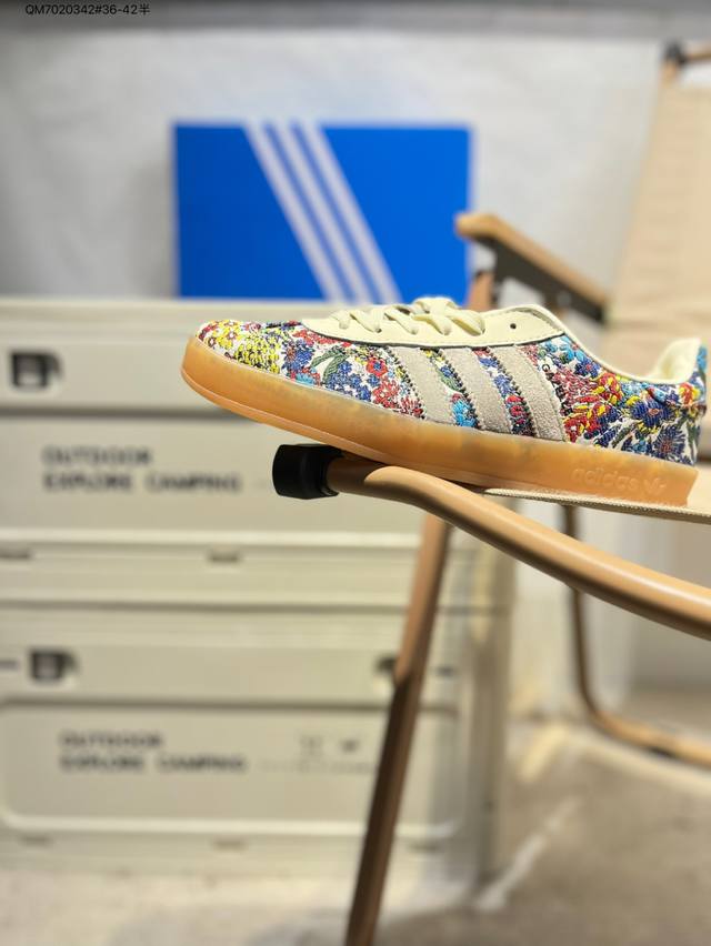 Adidas Adidas Gazelle Indoor Trainers series men's and women's shoes are half-si