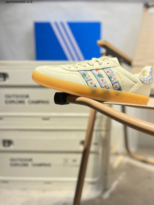 Adidas Adidas Gazelle Indoor Trainers series men's and women's shoes are half-si