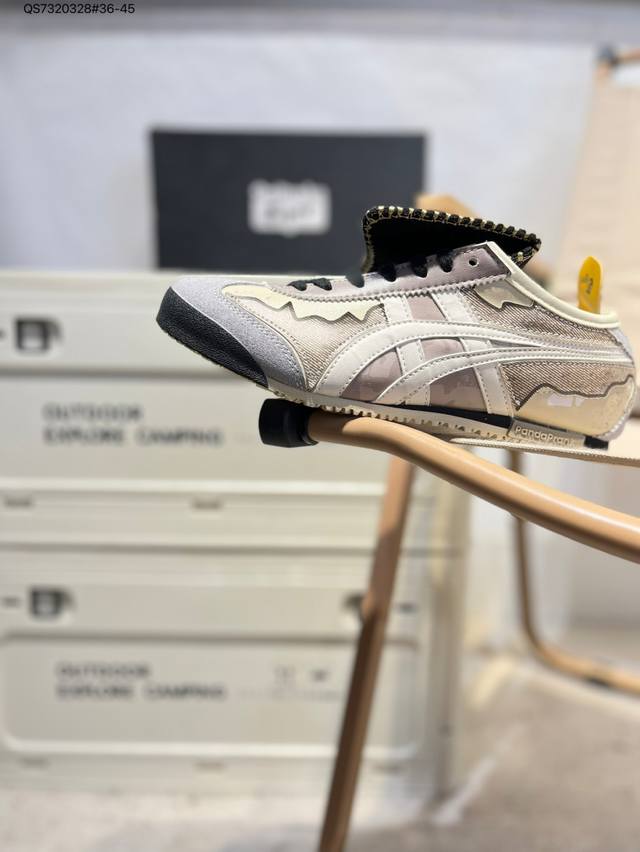Customized# Onitsuka Tiger Mexico 66 Sd Onitsuka Tiger Mexico upgraded series lo