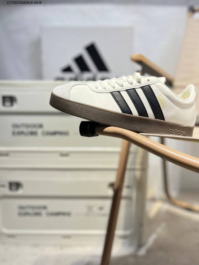 Adidas Vl Court 3.0 Neo series new anti-slip lightweight casual sneakers Hq 1 C