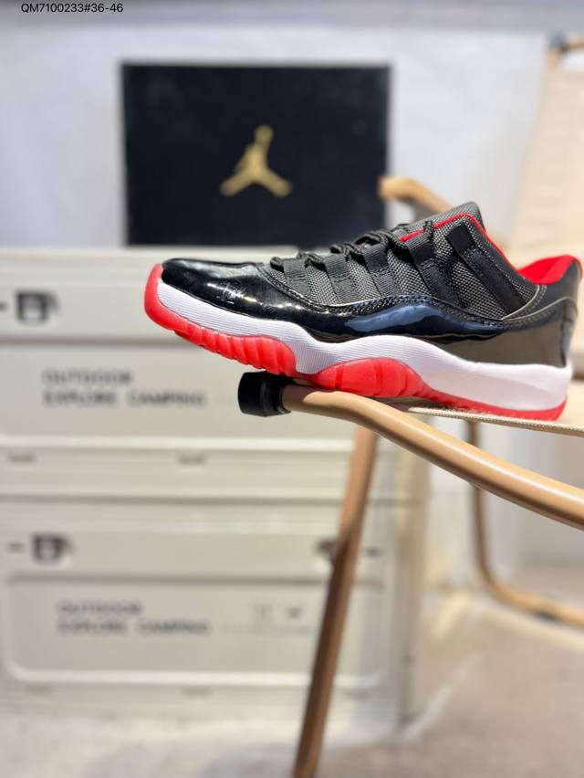 Air Jordan 11 Retro Low Concord Aj11 Michael Jordan low-top sports culture baske