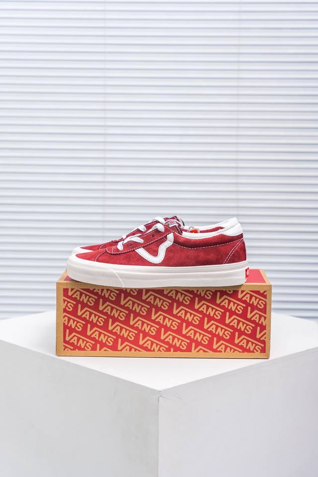 Core Private Vans Style 73 Dx Full Suede Shawn Yue German Training Burgundy Vans