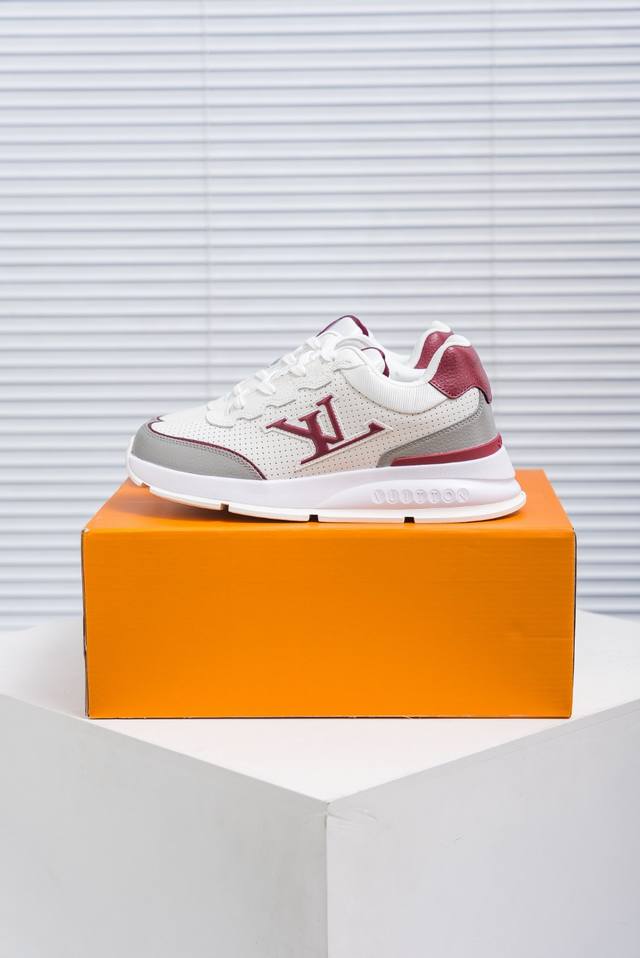 Core Private Louis Vuitton Trainer Sneaker Low Sports Series Low-top Retro All-m