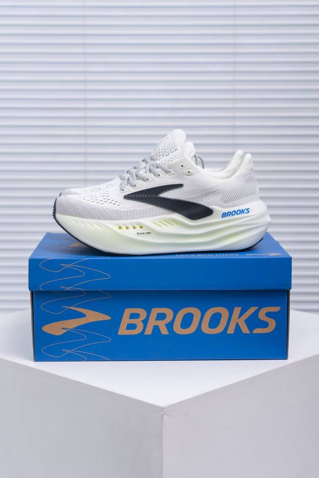 Core Private Brooks Glycerin Max running shoes men's cushioning marathon jogging