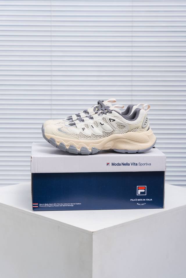 Core Private Fila Fila trendy brand Fusion lava shoes Daddy shoes thick-soled sp
