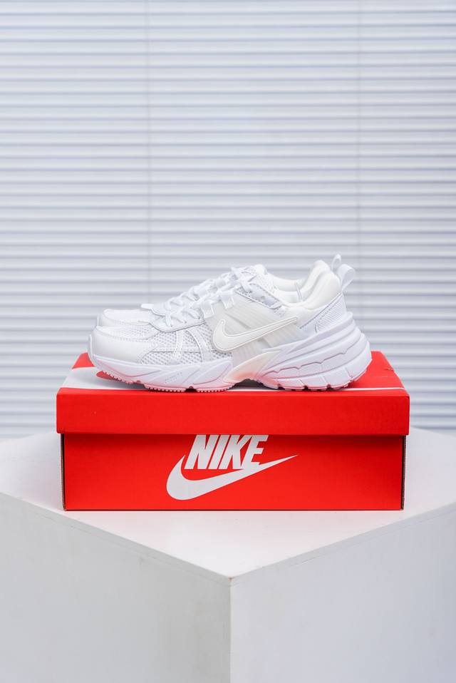 Core Private Nike V2K Run shock-absorbing and non-slip retro low-top running sho