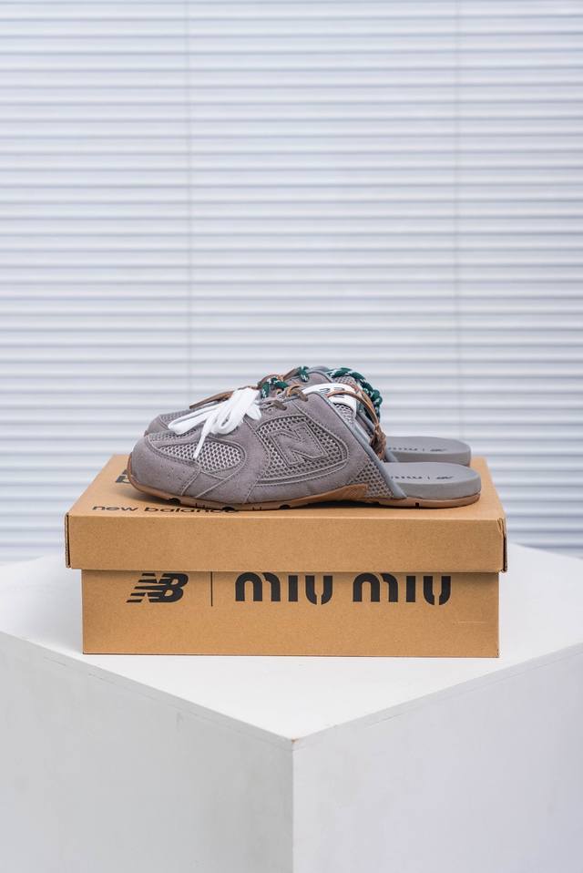 Core PrivateMiumiu X New Balance 530 series Italian luxury brand Miu Miu joint l