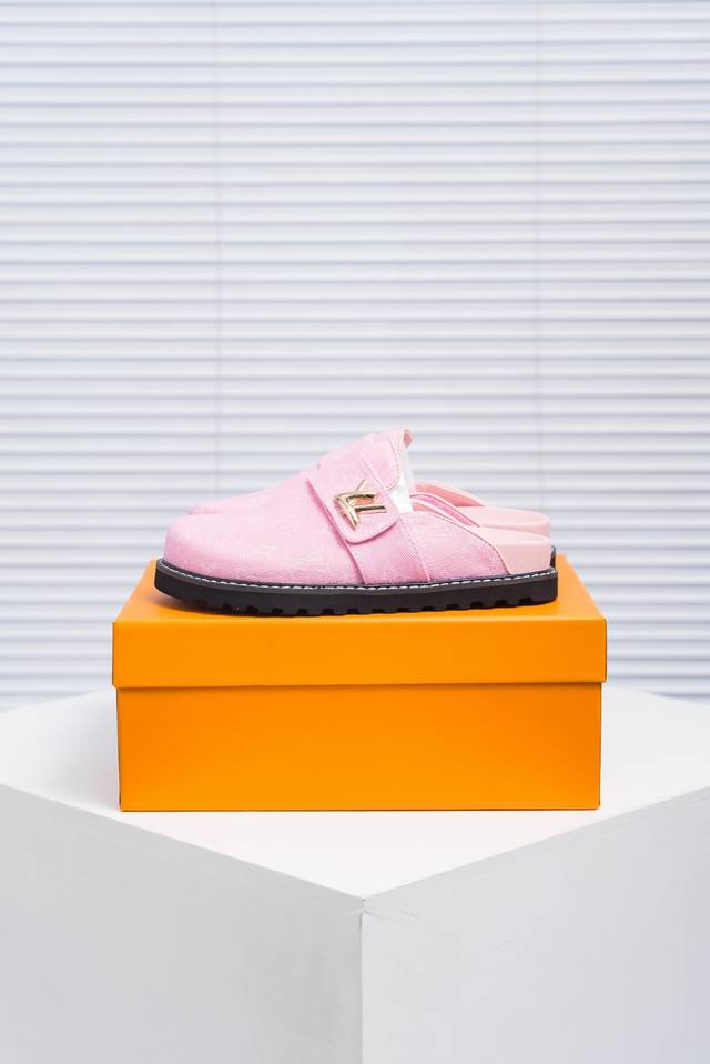 Core Private Lv Louis Vuitton Women's Slippers Lv New Slippers#Lv New#Baotou Sli