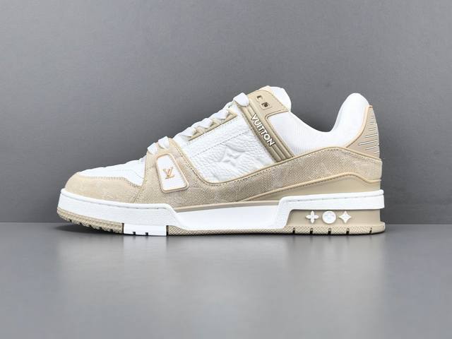 Channel advantage! Counter version: Louis Vuitton Lv Trainer low-top casual sne