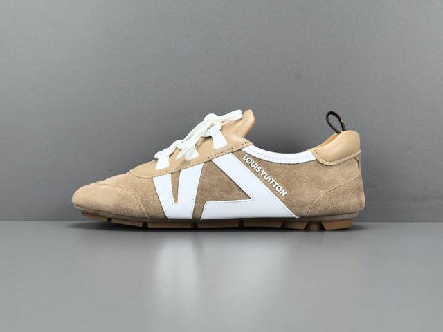 Channel advantage! Counter version of Louis Vuitton Sneakerina German training s