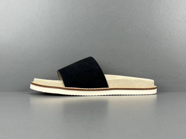 Channel advantage! God version BC slippers Brunello Cucinelli suede round toe op