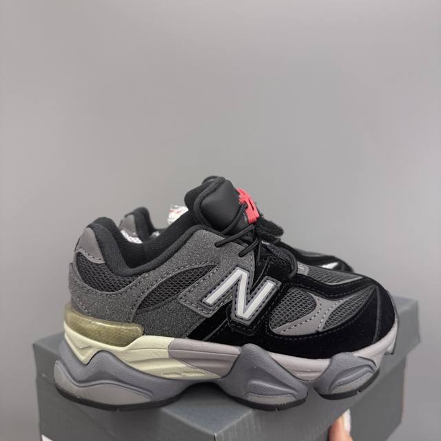 Nb9060 elastic buckle children's daddy sneakers Size: 24-36 Classic Nb9060 daddy