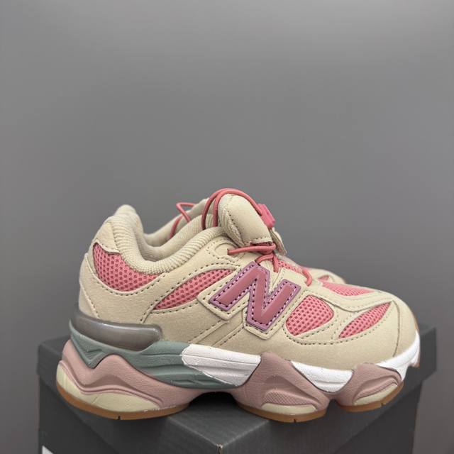 Nb9060 elastic buckle children's daddy sneakers Size: 24-36 Classic Nb9060 daddy