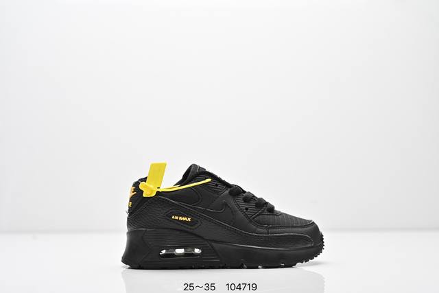 Nike Air Max 90 children's shoes rear half air cushioning sports shoes fashiona