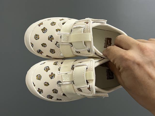 ASICS Onitsuka Tiger Mexico 66 soft sole children's Velcro sandals Size: 22-35 S