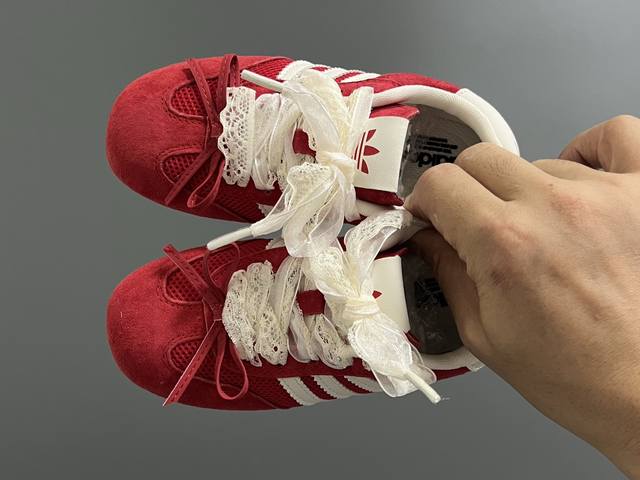 Clover mesh lace bow shoelaces children's casual shoes Size: 24-37 Classic clove