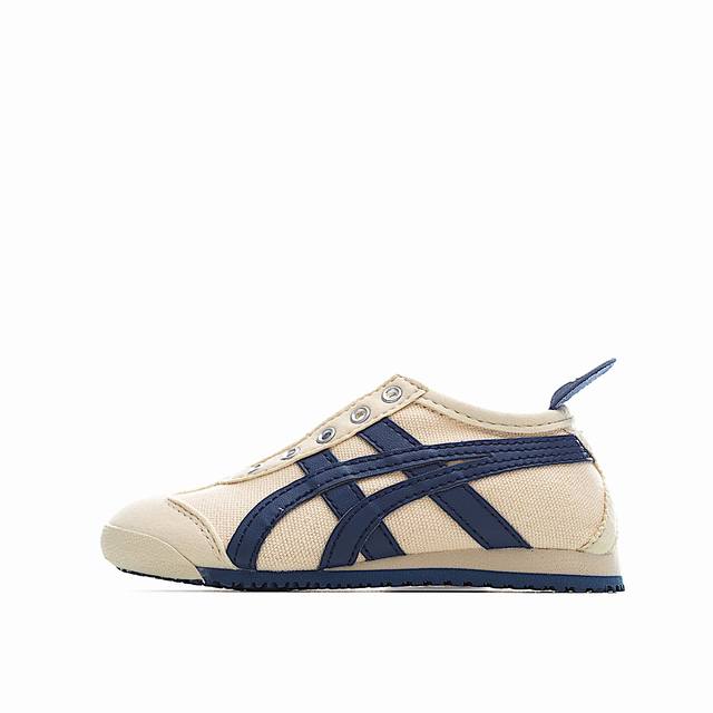 Asics children's canvas slip-on shoes Asics is very stylish. The canvas model is