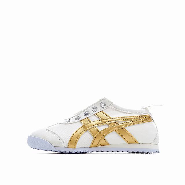 Asics children's canvas slip-on shoes Asics is very stylish. The canvas model is
