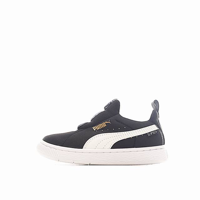 PUMA Retro Slip-On Casual Children's Sneakers Slip-on velvet panel shoes are des