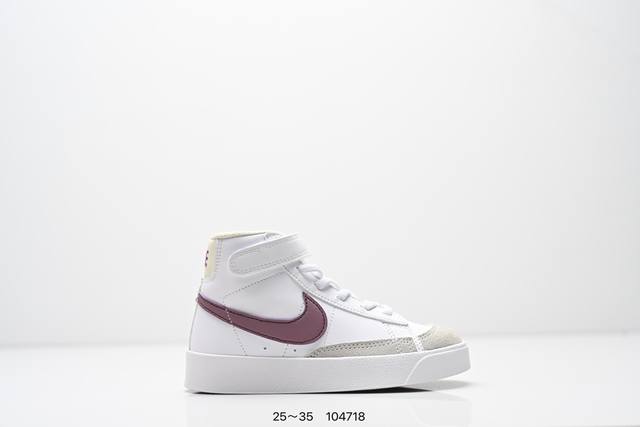 children's shoes Nk Blazer Low'77 Jumbo classic versatile low-top pioneer casua