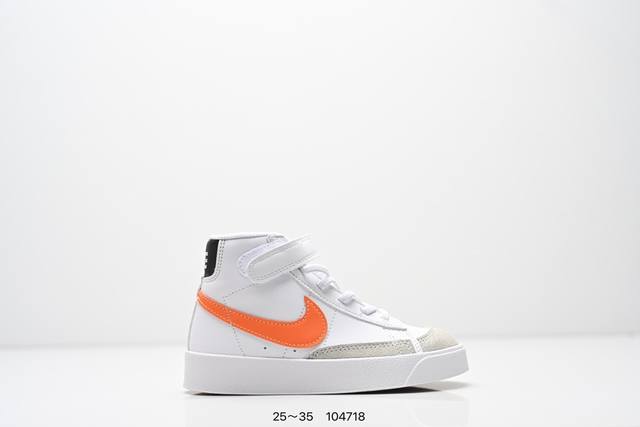 children's shoes Nk Blazer Low'77 Jumbo classic versatile low-top pioneer casua
