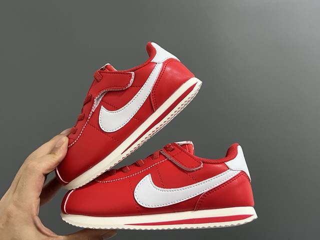 Nk New G-version Forrest Gump II Velcro elastic band children's sports shoes Siz
