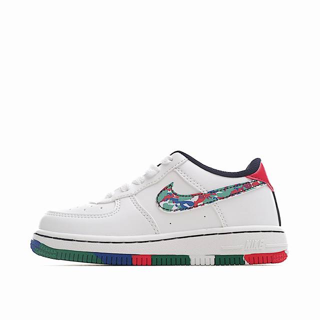 Nike Force 1 Low Air Force One Low-top Children's ShoesAir Force 1 was launched