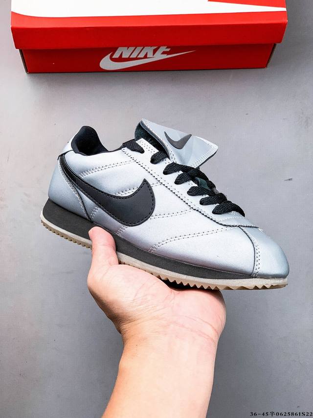 Company level! Nike Classic Cortez Nylon Forrest Gump Classic Casual Sports Sho