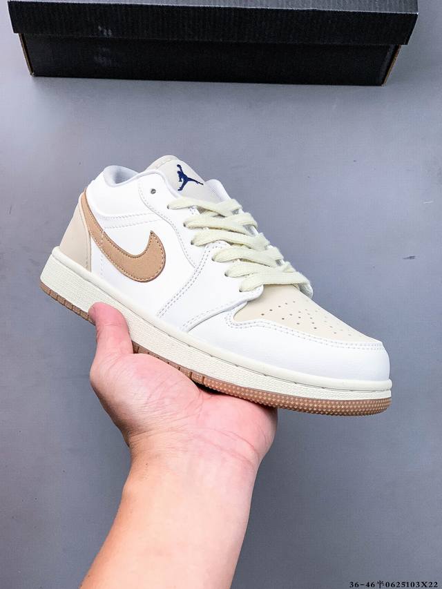 second layer genuine label! Nike Air Jordan Low 1 Jordan 1 low-top classic casu