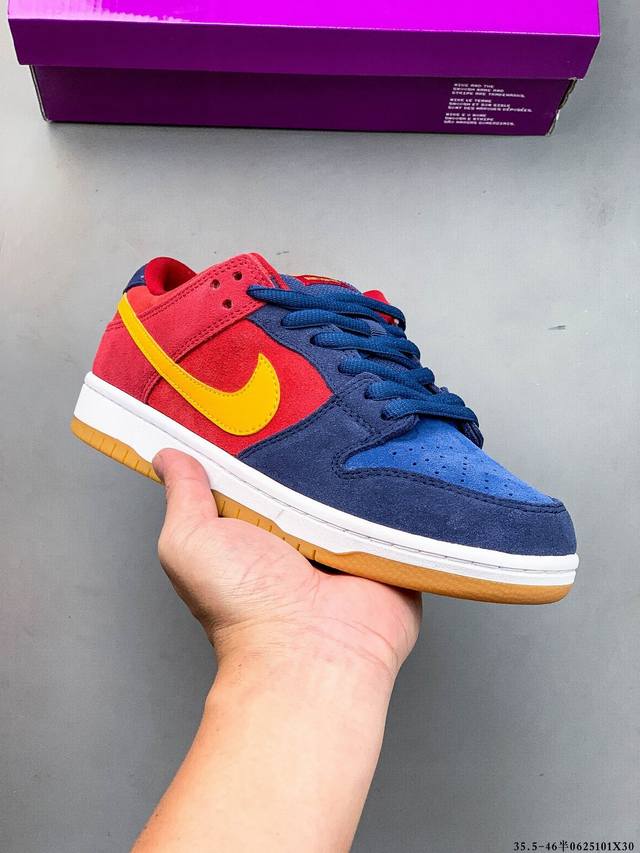 Nike Dunk Sb Low Nike low-top skateboard shoes Pure original production line! Th