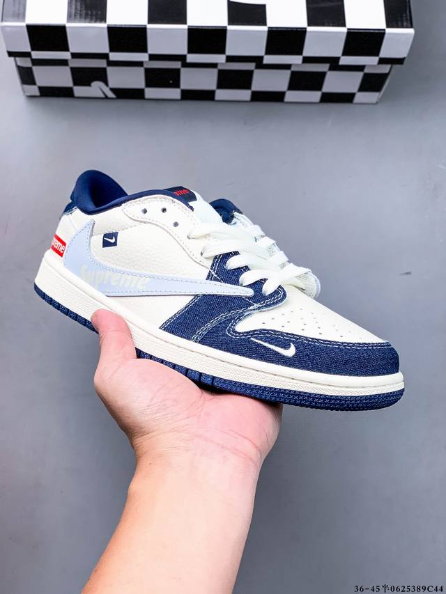 Company-level first layer! Nike Air Jordan 1 Low Aj1 Joe 1 low-top trendy slow